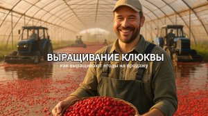 Выращивание клюквы на воде 🍒