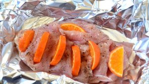 Индейка с мандаринами