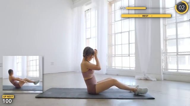 тренировка на пресс от Хлои Тинг смотреть онлайн