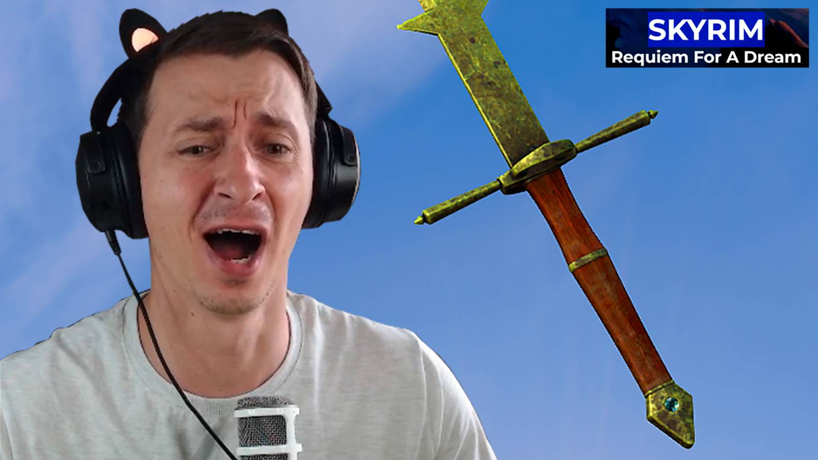 Skyrim #11 Requiem For A Dream RFAD 2025 Mr. Cat. Нашёл достойный меч. смотреть онлайн