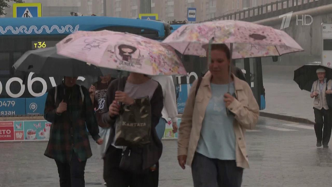 Пик ливней в столичном регионе пройден