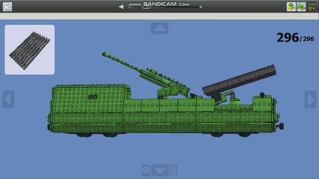 Бронепоезд из ЛЕГО (часть 5) (инструкция по сборке) смотреть онлайн