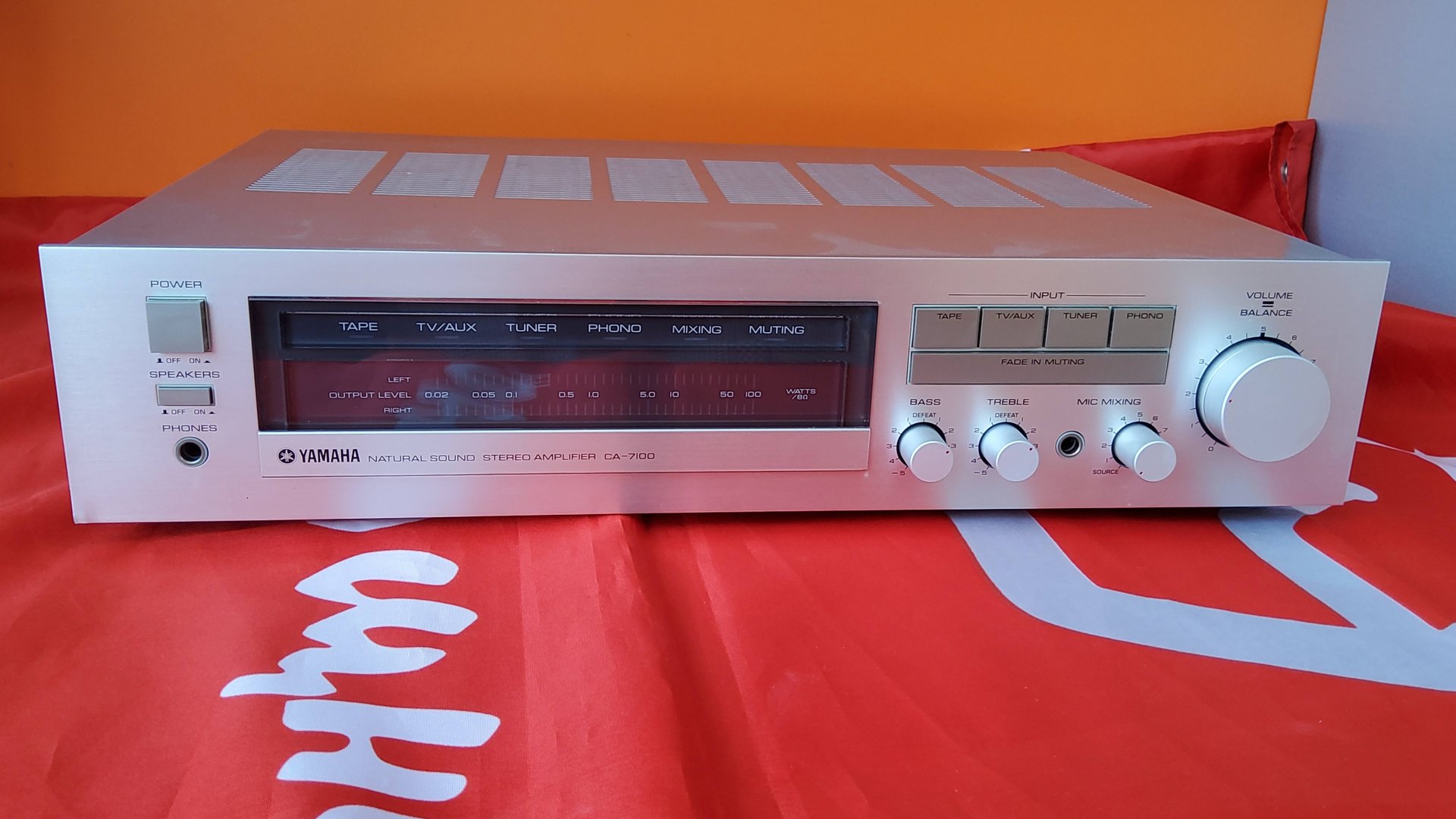 Усилитель YAMAHA CA-7100  обслуживание. смотреть онлайн