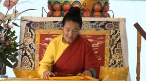 Учения Кхандро-ла (Раджунг Нелджорма Кхадро Намсел Дролма) в монастыре Наланда. Часть 4. 18.05.2018