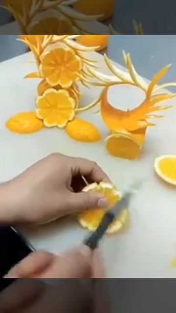 Карвинг. Апельсин👍🍊