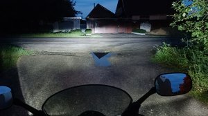 YAMAHA FZ6-S. Установка ЛЭД ламп OneVitalet