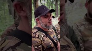 Апти Алаудинов "АХМАТ". Отец Николай с отцом Игорем и отцом Мелетием на позициях спецназа "АХМАТ"