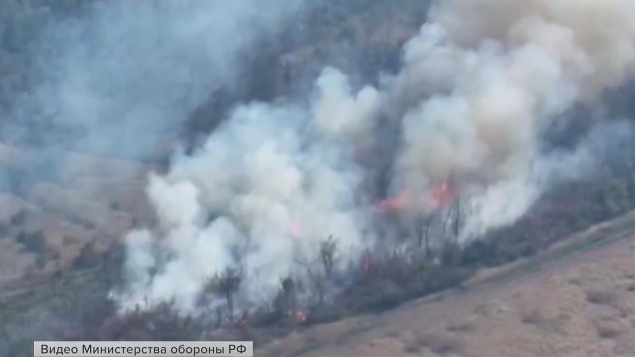Российские войска атаковали военные арсеналы, узлы связи и логистические маршруты ВСУ