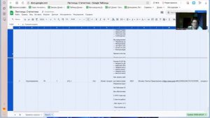 Работа с Гугл таблицей. Изменить размер строк при копировании одновременно у всех