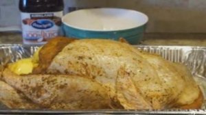 Индейка с мочеными яблоками