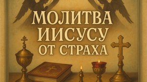 Молитва ИИСУСУ ОТ СТРАХА