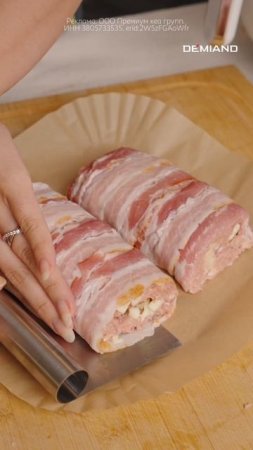 6 Мясной рулет с сыром и колбасой