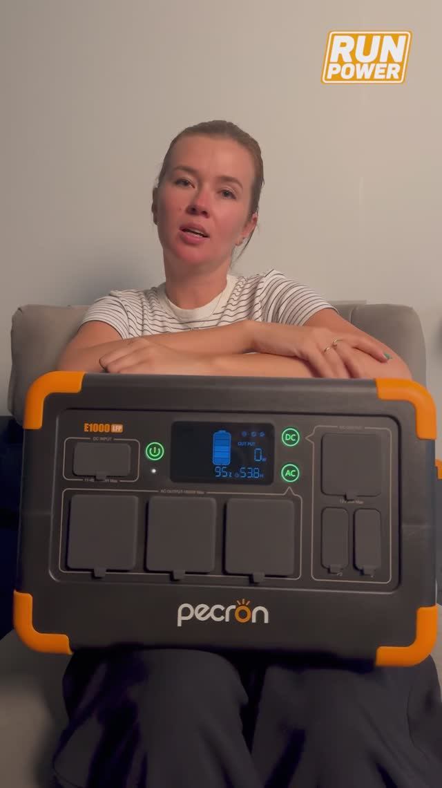 Pecron E1000LFP – идеальная для зимней рыбалки и дачи смотреть онлайн