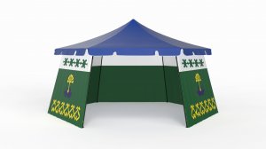 Юрта 5м (быстро-раскладная)