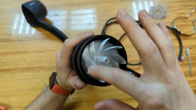 Ремонт фена Redmond RF-531  3D Кот