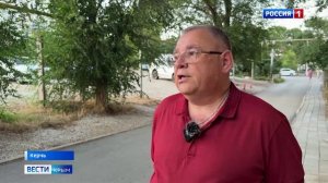 Сегодня в одном из домов на Привокзальной площади в Керчи обрушился балкон