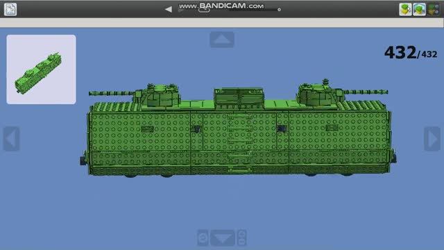 Бронепоезд из ЛЕГО (часть 2) (инструкция по сборке) смотреть онлайн