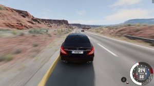 Шашки на немцах в BEAM NG DRIVE