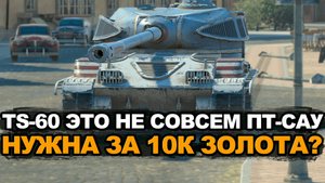 Стоит ли покупать TS-60 за 10000 золота Tanks Blitz