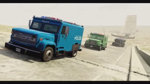 BeamNG Drive - гонка на бронированных грузовиках