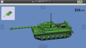 Танк ИС-3 из ЛЕГО (инструкция по сборке)