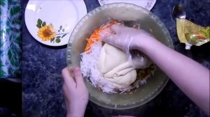 Салат с редькой