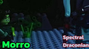 ⛩️Ninjago Dragon rising⛩️ Анимация Морро против Спектральных драконианцев