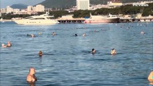 ГЕЛЕНДЖИК пляж Солнечная сегодня 5 августа 2025. Море и погода в Геленджике сейчас. Обстановка
