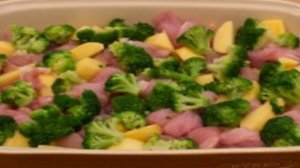 Индейка под соусом бешамель