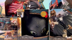 Распаковка Игрушек "Как приручить дракона" 🐉 | Беззубик, драконы и сюрпризы