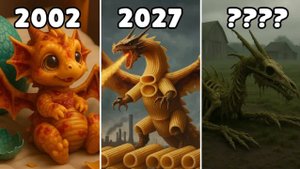 EVOLUTION OF CANNELLONI DRAGONI | Полная история мемного пасты-дракона
