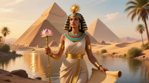 🌙Лекция для сна. Царица Нефертити. Загадки личности величайшей царицы Египта.