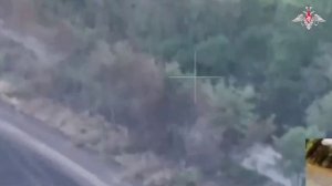 Кадры освобождения н.п. Январское в Днепропетровской области