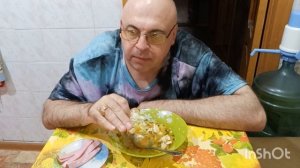 Мукбанг. Куриный супчик и ветчина. Сокровища Сеусо.