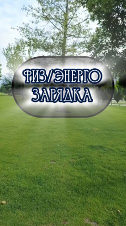 Физ/энерго зарядка