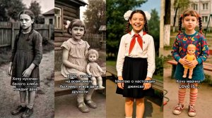 Мечты девочек сквозь года