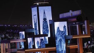 Грандиозное шоу из 2100 дронов в Саудовской Аравии