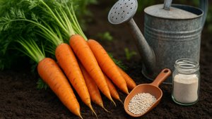 🌿 Августовская подкормка моркови как сделать корнеплоды сладкими и лежкими