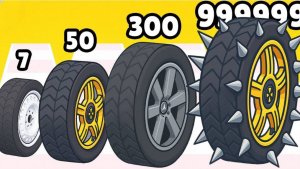 НИКОГДА НЕ ИГРАЙ В ЭТУ ИГРУ! АТО ЗАЛИПНЕШЬ ЭВОЛЮЦИЯ КОЛЕСА Level Up Wheel