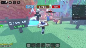 Roblox Играю с другом в вырасти сад *1 часть*