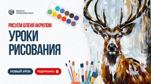 Как нарисовать оленя
