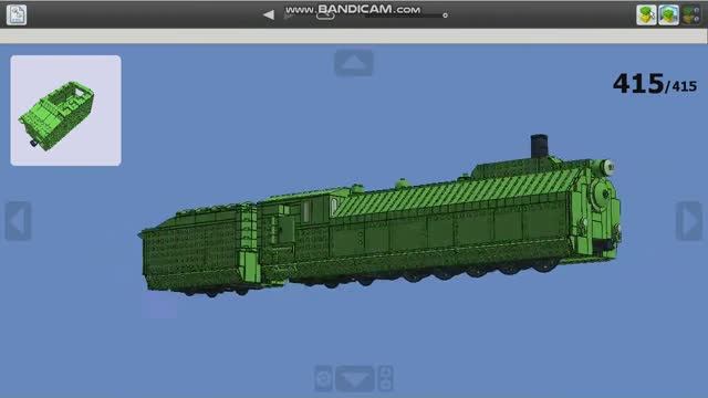 Бронепоезд из ЛЕГО (часть 3) (инструкция по сборке) смотреть онлайн