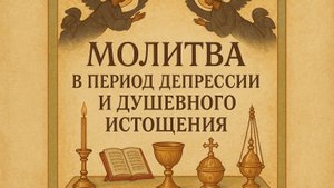 Молитва в период депрессии и душевного истощения