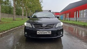 видеообзор королла