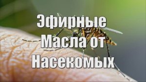 Эфирные Масла Репелленты от Насекомых Отпугивают Комаров, Мух, Слепней, Мошек, Клещей