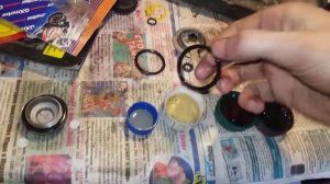 Тест резинок от мопеда питбайка. наборы прокладок