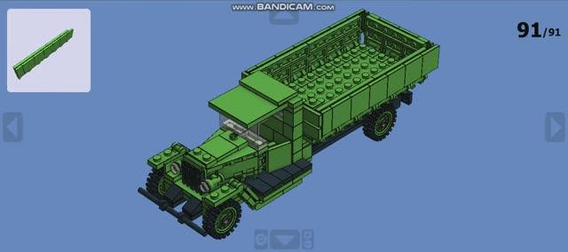 Грузовик ЗИС-5 из ЛЕГО (инструкция по сборке) смотреть онлайн
