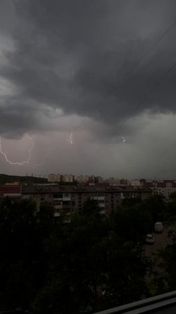Гроза в Мурманске