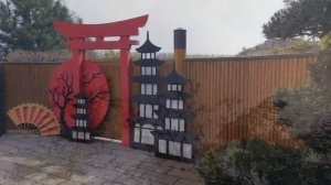 Крым. Путешествия по России. Японский сад в парке Парадиз - кусочек страны восходящего солнца.