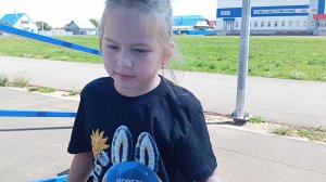 Выкрасили ворота и полисадник.